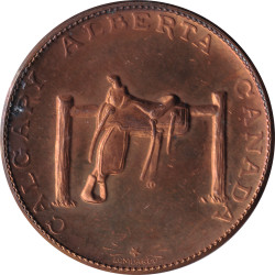 Medal Calgary Alberta - No1268