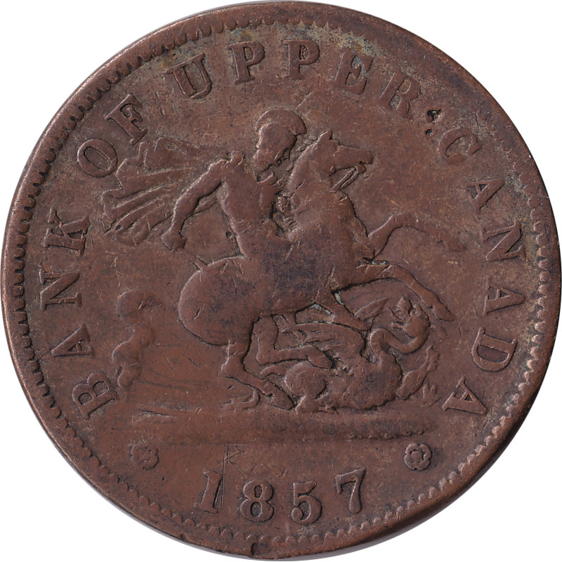 Canada - 1 penny - 1857 - No1269