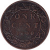 Canada - 1 cent - Victoria - Tête couronnée - 1900 H - No1271