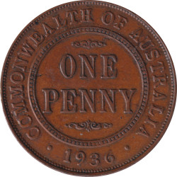 Australia - 1 penny -...