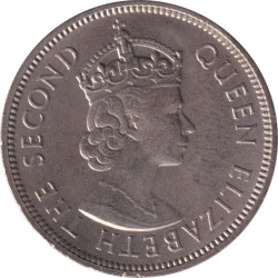 Malaya & Borneo - 20 cents - Elizabeth II -  1957 H - No649