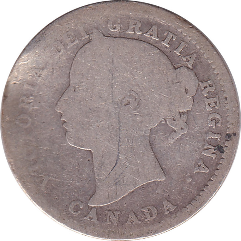 Canada - 10 cents - Victoria - 19XX - No1275