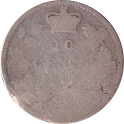 Canada - 10 cents - Victoria - 19XX - No1275