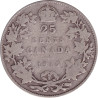 Canada - 25 cents - George V - 1916 - N1276