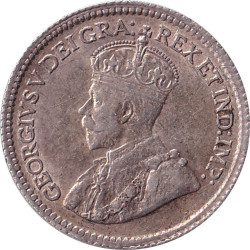 Canada - 5 cents - George V - Petit module - 1917 - No1278