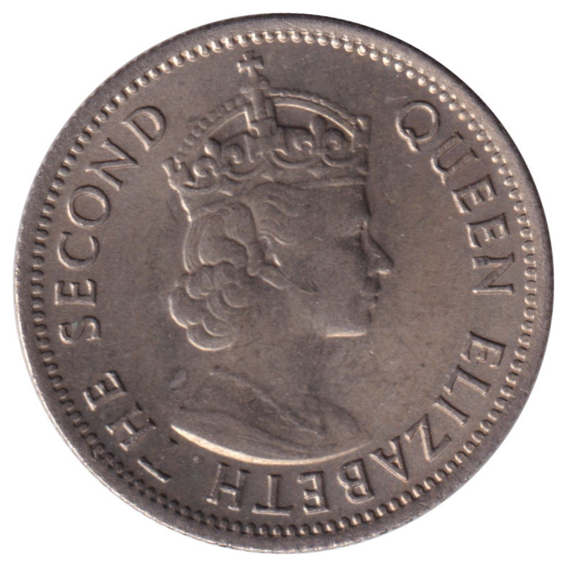 Malaya & Borneo - 5 cents - Elizabeth II -  1957 - No761
