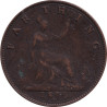 United Kingdom - 1 farthing - Victoria - Young bust - 1875 H - No1286