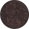 United Kingdom - 1/2 penny - Georges II - Seconde effigie - 1750 - No1288