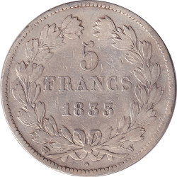 France - 5 francs - Louis...