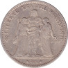 France - 5 francs - Hercule - 1875 K - No1295