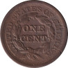 United States of America - 1 cent - Tressed Head - 1852 - No1302