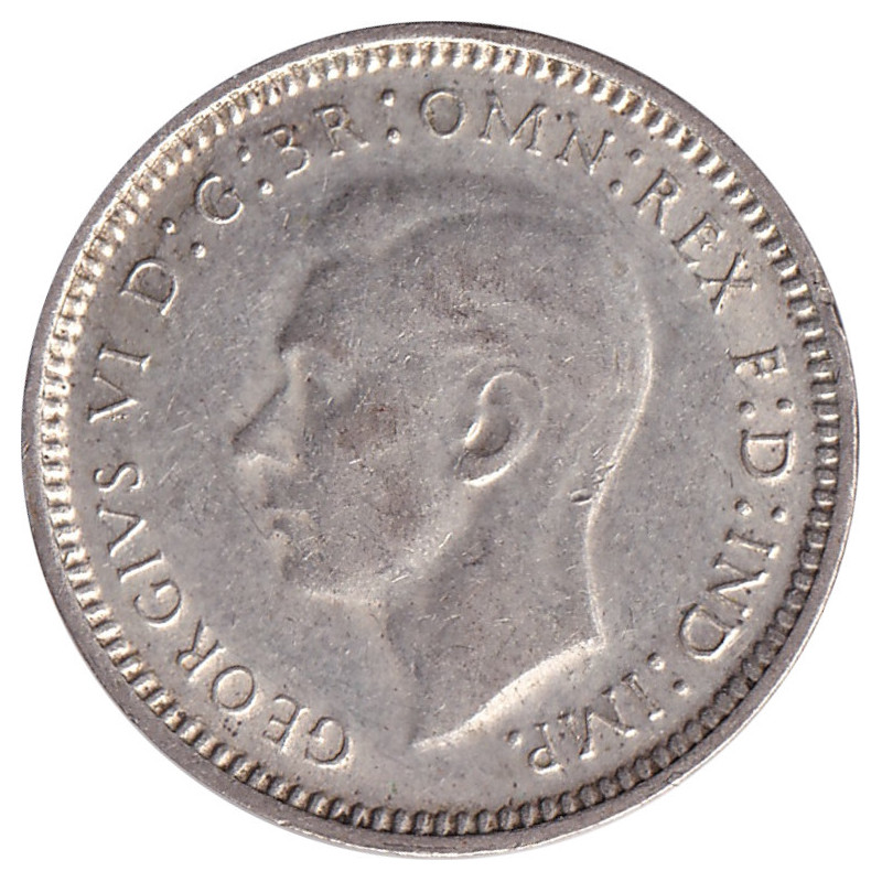 Australia - 3 pence - George VI - 1948 - No1312