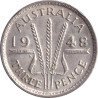 Australia - 3 pence - George VI - 1948 - No1312
