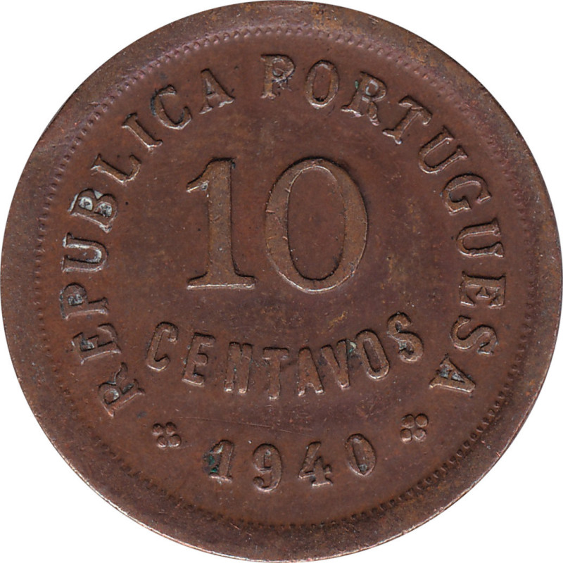 Portugal - 10 centavos - Liberté - 1940 - No1320