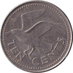Barbados - 10 cents -...