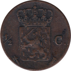 Netherlands - 1/2 cent -...