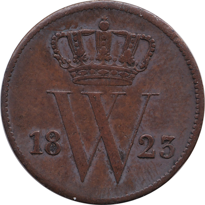 Netherlands - 1 cent - Guillaume I - 1823 - No47