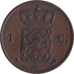 Netherlands - 1 cent - Guillaume I - 1823 - No47