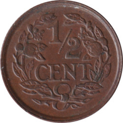 Netherlands - 1/2 cent -...