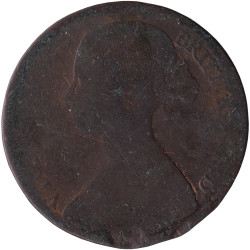 United Kingdom - 1 penny - Victoria - Mature bust - 1861 - No1356