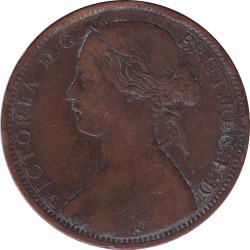 United Kingdom - 1 penny - Victoria - Mature bust - 1862 - No1357
