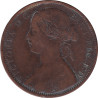 United Kingdom - 1 penny - Victoria - Mature bust - 1862 - No1357