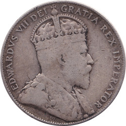 Canadian Provinces - 50 cents - Edward VII - 1908 - No1360