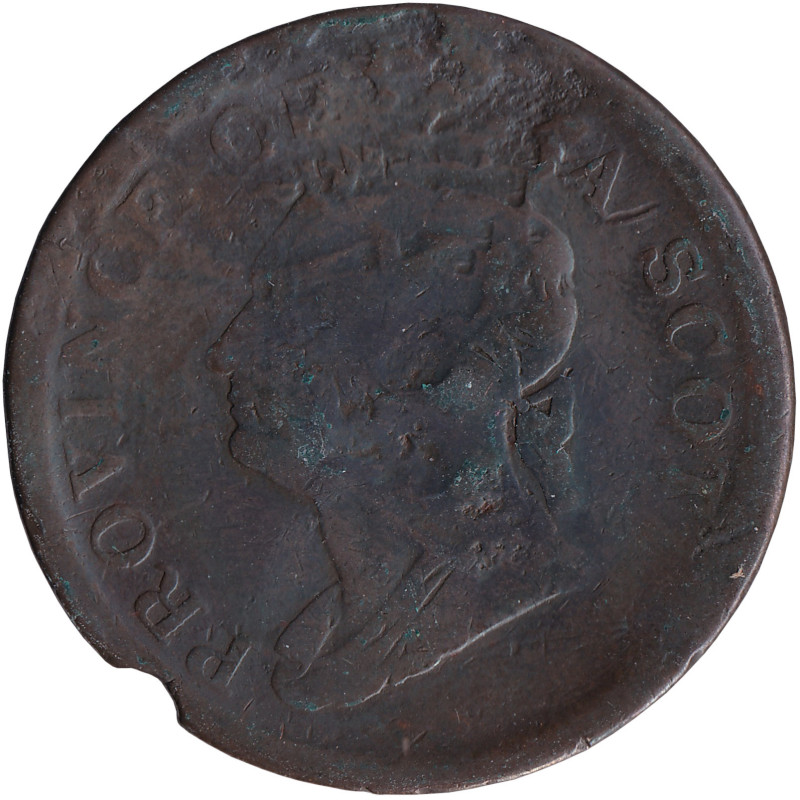 Canadian Provinces - 1/2 penny - Guillaume IV - No1367