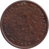 Netherlands - 1/2 cent - Lion héraldique - Grandes branches -  1936 - No577