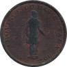 Canada - 1 sou - 1/2 penny - 1837 - No1376