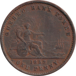 Canada (Quebec bank token)...