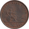 Canada (Quebec bank token) - 1 penny - 2 sous -  1852 - No1377