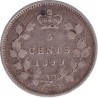 Canada - 5 cents - Victoria - 1899 - No1384