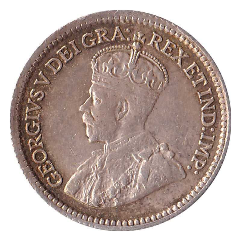 Canada - 5 cents - George V - Petit module - 1919 - No1385