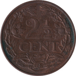 Netherlands - 2 1/2 cents -...