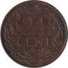 Netherlands - 2 1/2 cents - Roof -  1941 - No624