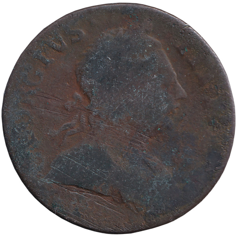 United Kingdom - 1/2 penny - Georges III - Young bust - 177X - No1364
