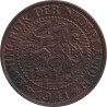 Netherlands - 2 1/2 cents - Roof -  1941 - No624