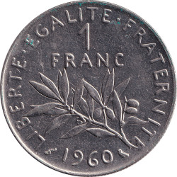 France - 1 franc - Semeuse - 1960 - No1331