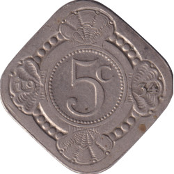 Netherlands - 5 cents -...