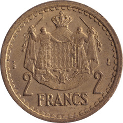 Monaco - 2 francs - Louis...