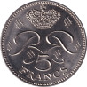 Monaco - 5 francs - BU - Rainier III - Monogramme - 1982 - No1407