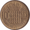 Monaco - 10 francs - Rainier III - 1951 - No1408