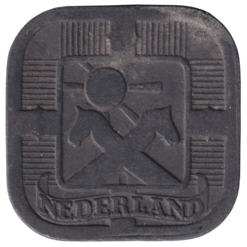 Netherlands - 5 cents - Two horse heads -  1941 - No745