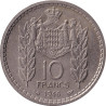 Monaco - 10 francs - BU - Louis II - 1946 - No1409