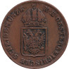 Austria - 1 kreuzer - Franz II - Shield - 1816 A - No1414