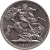 United Kingdom - 5 shilling - 1951 - No1416