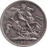 United Kingdom - 5 shilling - 1951 - No1417