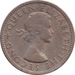 New Zealand - 1 florin - Elizabeth II - 1965 - No1422