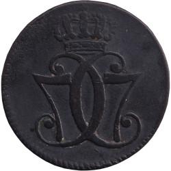 Denmark - 1 skilling - Christian VII - 1771 ♡ KM - No1423